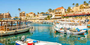 The World Heritage-listed town of Byblos.