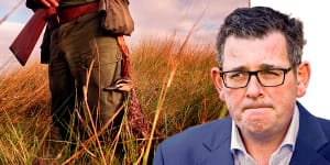 Duck hunting is a perennial issue for Premier Daniel Andrews.