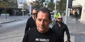 Perth bikie Troy Mercanti has had rape and assault charges against him dropped.