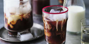 Overnight iced coffee.