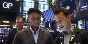 Wall Street has climbed back close to its record highs.