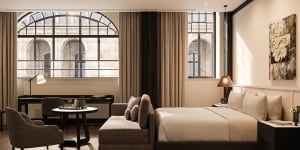 Capella Sydney has 192 guestrooms and suites featuring standalone bathtubs,custom Italian Frette linen and exclusive Haeckels amenities.