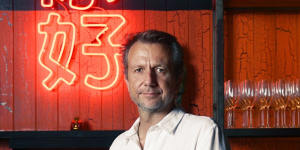 Kingsley Smith at China Diner in Bondi.