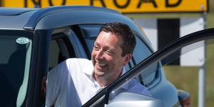 Back behind the wheel:Can Matthew Guy’s bid for the premiership end differently this time?