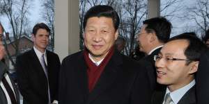 In 2012,Xi took a trip to the US state of Iowa,where he had stayed as a young man in the 1980s. 