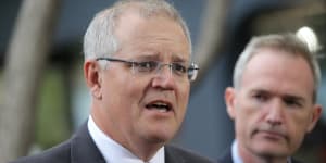 Prime Minister Scott Morrison and Immigration Minister David Coleman are connected to a bidder for a major government contract.