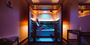 City Cave also offers massages and infrared saunas.