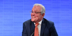 Scott Morrison has re-cast spending on climate change mitigation as a way to protect the budget bottom line.