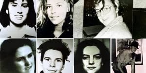 Milat's victims,pictured clockwise from top-left:Deborah Everest of Australia,Anja Habschied of Germany,Simone Schmidl of Germany,James Gibson of Australia,Caroline Clarke of the UK,Gabor Neugebauer of Germany and Joanne Walters of the UK.