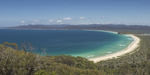 Disaster Bay in Ben Boyd National Park,Green Cape. 