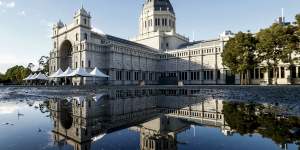 The Royal Exhibition Building is a UNESCO listed heritage site.