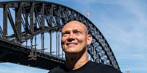Michael Klim at North Sydney Olympic Pool this week.