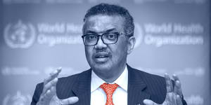 WHO head Tedros Adhanom Ghebreyesus,who has called on countries to pull together and act fast to stop the spread of the new coronavirus.