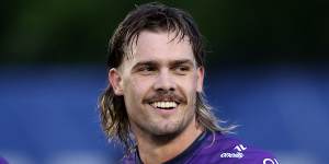 The Storm fullback survived 40 minutes against Canterbury
