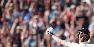 Ben Stokes after his remarkable knock to win the third Ashes Test match at Headingley in August,2019.