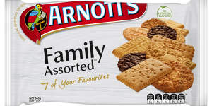 Arnott's Assorted biscuits are put to the taste test.