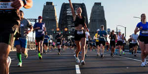 Records fall as biggest ever Sydney marathon is run