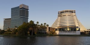 The Crown resort and casino complex in Perth,WA.