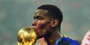 Pogba scored in the final five years ago as France beat Croatia 4-2 to win their second World Cup.
