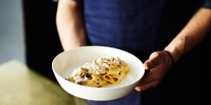 Don’t skip Bar Carolina’s rabbit ragu on pappardelle.