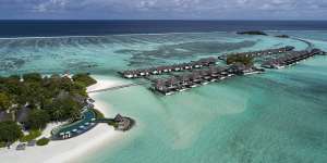 This is the best time to visit The Maldives. (Pictured:The Four Seasons Kuda Huraa)