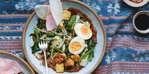 Gado gado. Recipe extract for Good Food from Fire Islands by Eleanor Ford,published by Murdoch Books,RRP $49.99 Photography:Kristin Perers