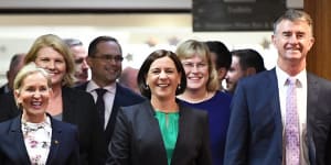 Deb Frecklington slams'backroom boys'of the LNP for leaks