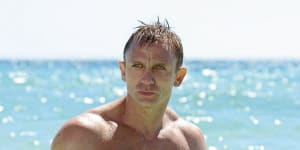 A consignment of crisp white shirts had to be remade after Daniel Craig put on muscle while training for Casino Royale.