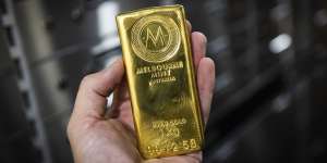 People are increasingly investing their money in gold.