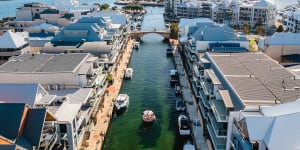 Twice the size of Sydney Harbour:Australia’s other city water world