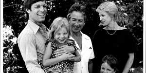 Supporter of the arts:Don Dunstan with the star of The Last Wave Richard Chamberlain in 1977. The movie,directed by Peter Weir,was filmed in Sydney and Adelaide. 