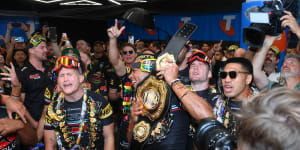 Undisputed champions:Inside the Panthers sheds