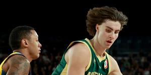 Josh Giddey is key to the Boomers in Paris.