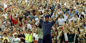Tiger Woods had a famous hole-in-one on the 16th in Phoenix in 1997.