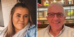 Holly Clarke and Ambrose McMullen.