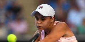 Ash Barty made short work of her match with Thailand's Luksika Kumkhum.