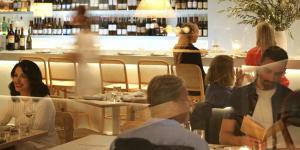 The Bondi Beach Public Bar has been de-pubbed,bringing bar and restaurant closer together.
