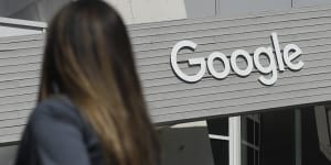 About six per cent of the Google workforce was cut on Friday. 