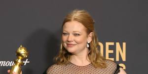Sarah Snook won best performance by an actress in a television series – drama for Succession.