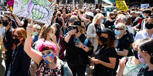 Last year’s March4Justice in Sydney attracted thousands of protesters.