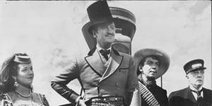 David Niven in Around The World in 80 Days:John Farrow won an Oscar for co-writing the screenplay but was sacked as director.