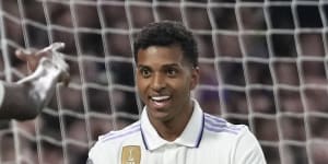 Rodrygo double eases Real Madrid into Champions League semi-finals