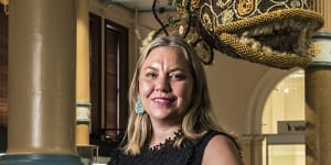 Australian Museum’s first Indigenous director Laura McBride.