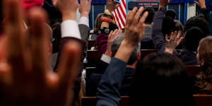 There were many questions for White House press secretary Karoline Leavitt at her first briefing.