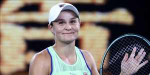 Ash Barty at the 2020 Australian Open. “When Ash had her break[from tennis],"recalls her dad,"we never thought she’d be back. Never."