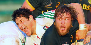 Sloppy Springboks battle past brave Italy