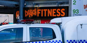Woman stabbed in the neck outside Sydney gym,former partner a suspect