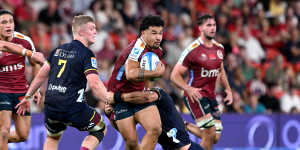 Hunter Paisami has been a standout for the Reds this year,as he plots a Wallabies comeback.