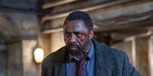 Idris Elba is compelling in Luther:The Fallen Sun,so you can just about go along with the wildly implausible train of events.