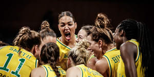 Team leader:Liz Cambage’s withdraw from the Tokyo Olympics is a blow to the Opals’ medal chances